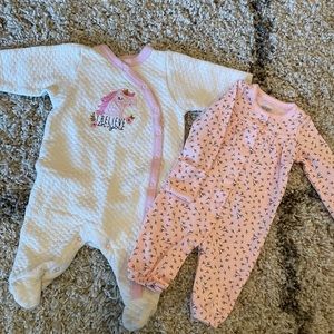 Girl Newborn Sleepers